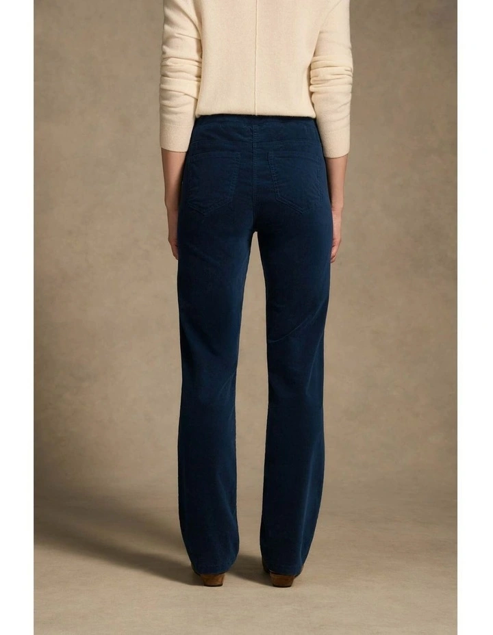 Bengajean(R) Velvet Straight Leg - Midnight Blue image 5