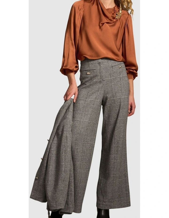 Draped Blouse - Russet image 3