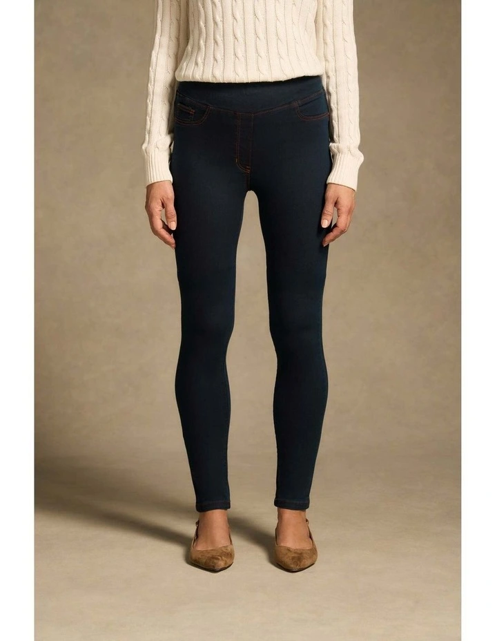 Bengajean(R) Good Earth Cotton(R) Skinny Leg - Clean Denim Blue image 1