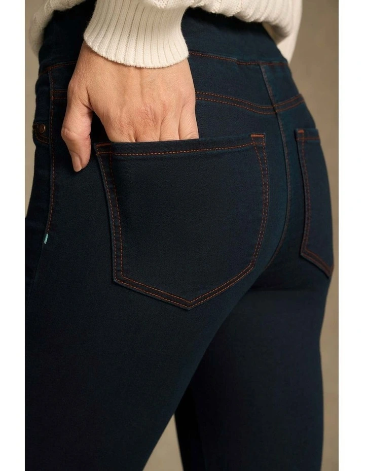 Bengajean(R) Good Earth Cotton(R) Skinny Leg - Clean Denim Blue image 3
