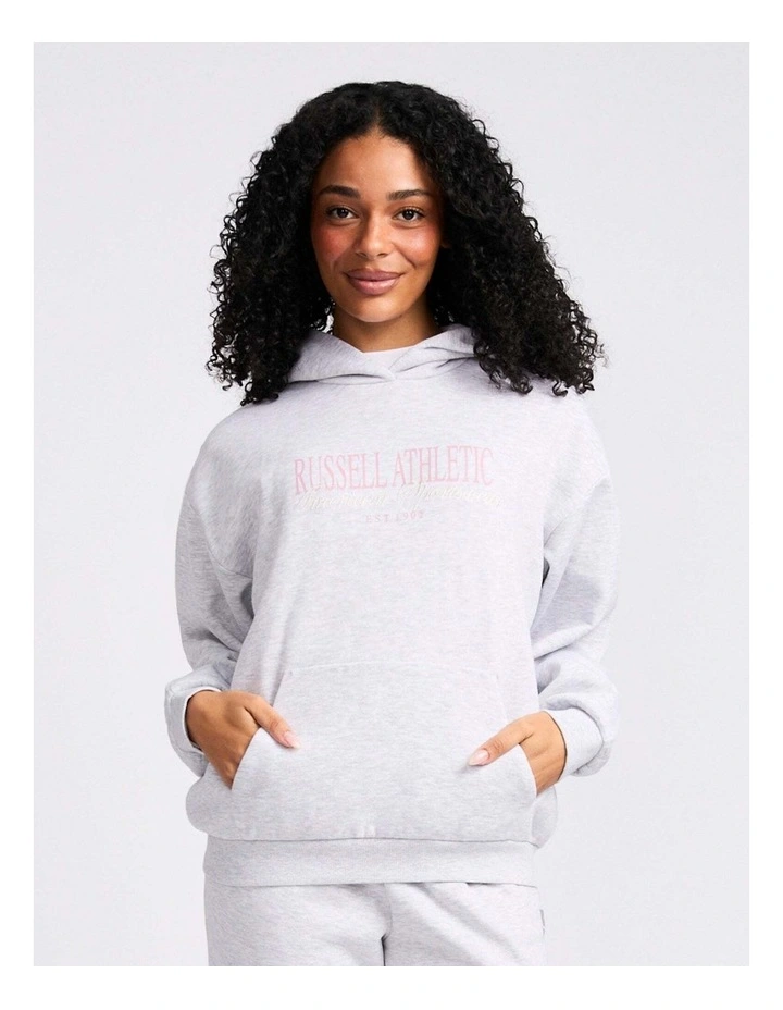 Time Script Women's Hoodie image 1