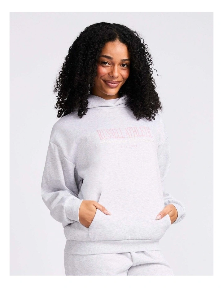 Time Script Women's Hoodie image 3