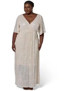 Lure Sequin Maxi Dress