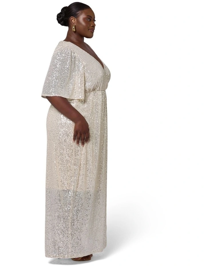 Lure Sequin Maxi Dress image 3