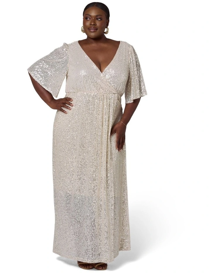 Lure Sequin Maxi Dress image 4