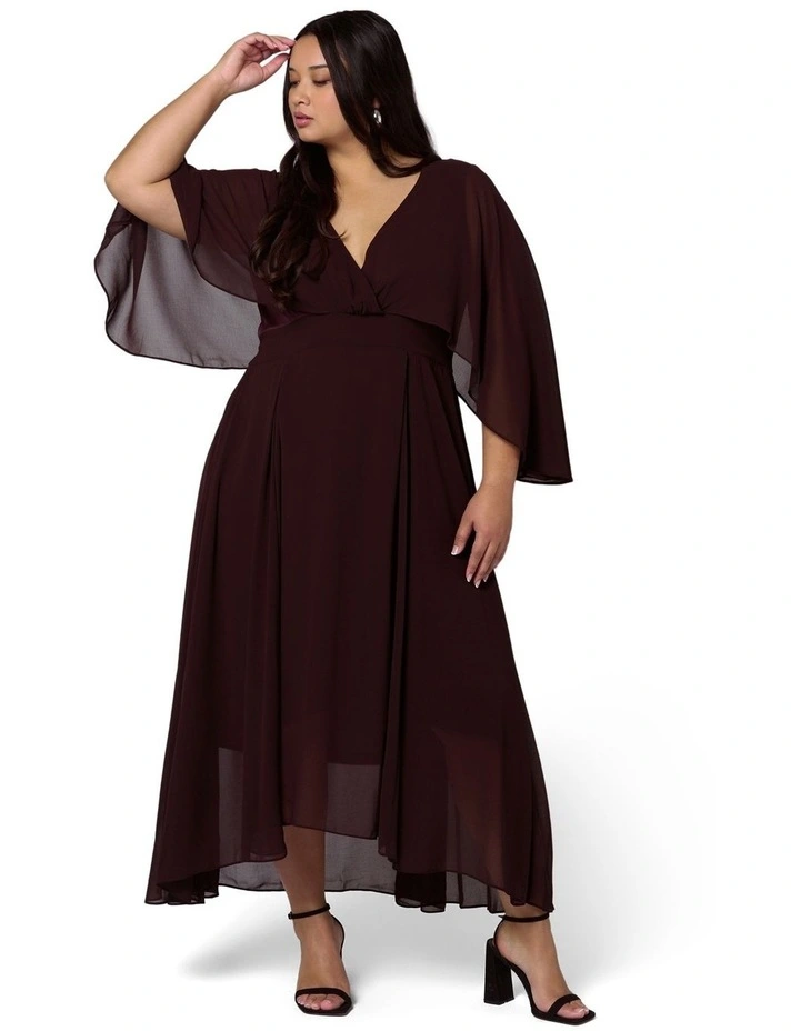Electric Chemistry Cape Maxi Dress image 1