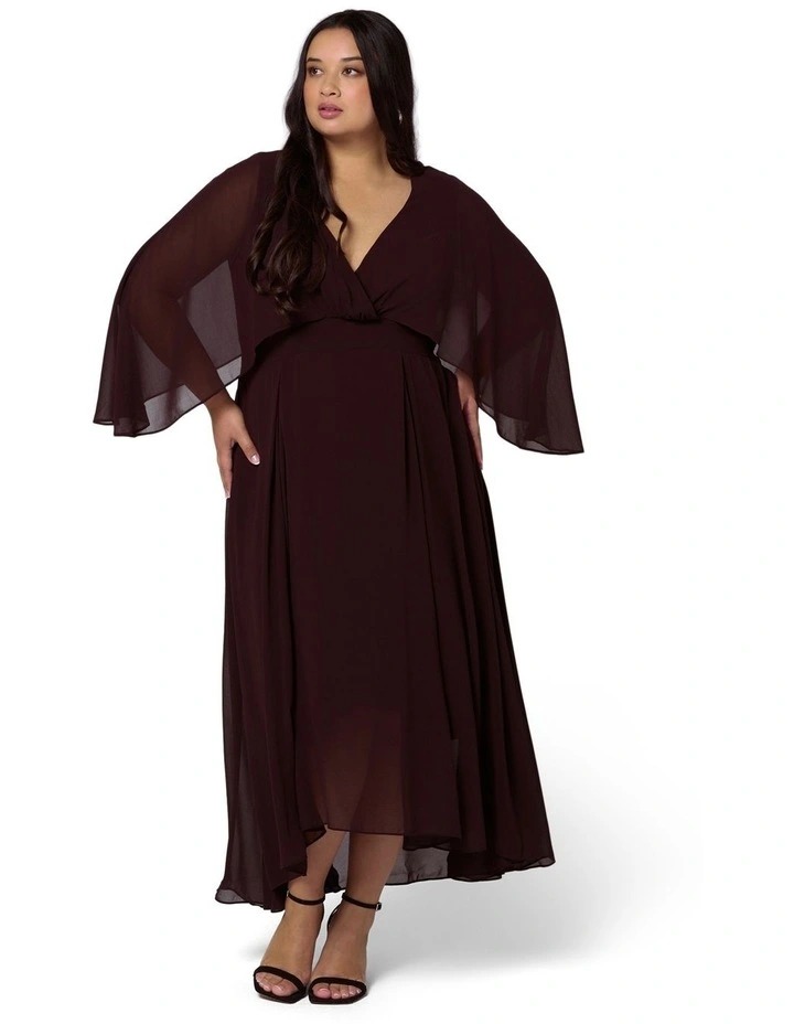 Electric Chemistry Cape Maxi Dress image 4