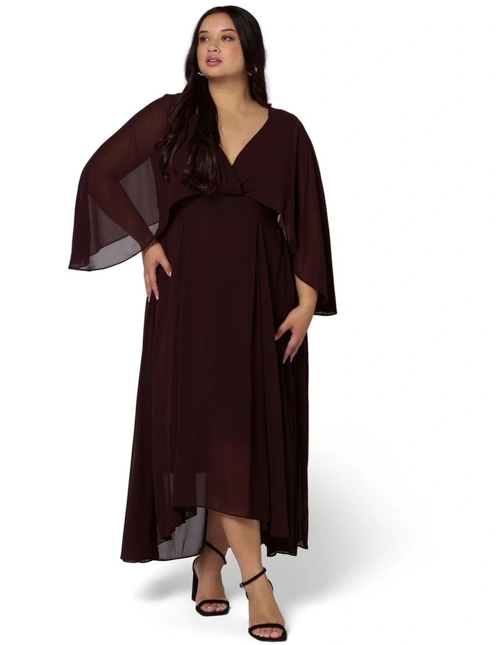 Electric Chemistry Cape Maxi Dress image 5