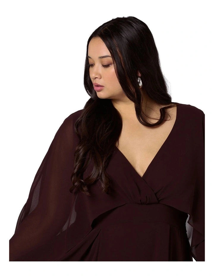 Electric Chemistry Cape Maxi Dress image 6