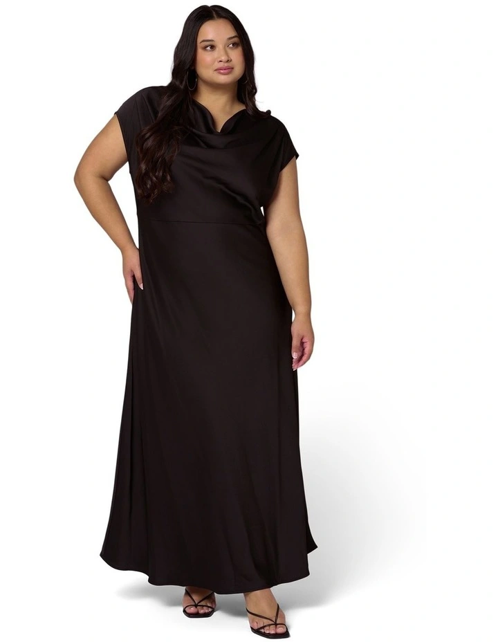 Void Satin Maxi Dress image 1
