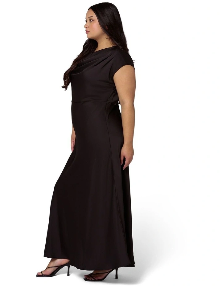 Void Satin Maxi Dress image 3
