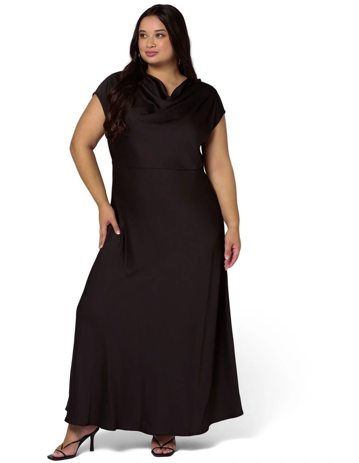 Void Satin Maxi Dress image 5