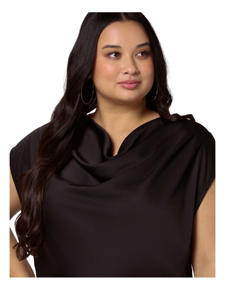 Void Satin Maxi Dress image 6