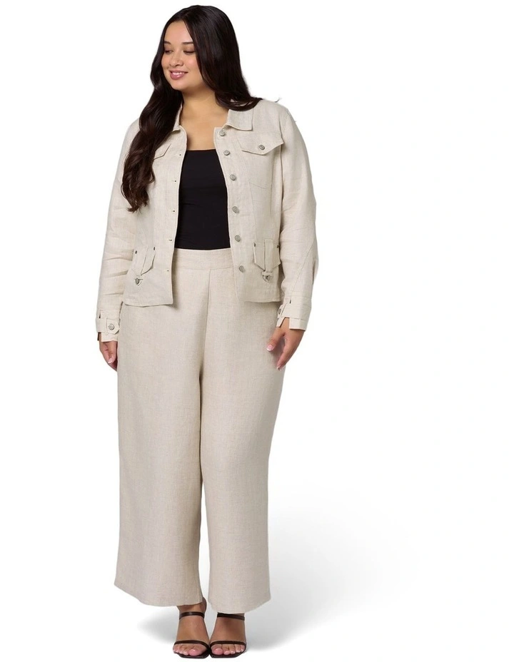Lani Linen Utility Jacket image 4