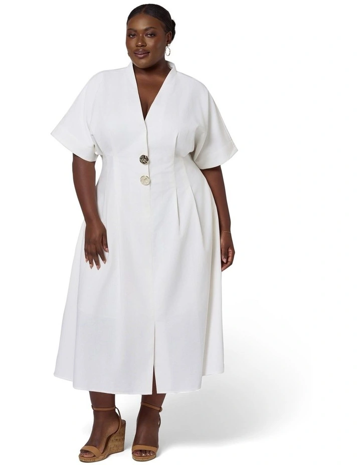 Blair Linen Midi Dress image 1