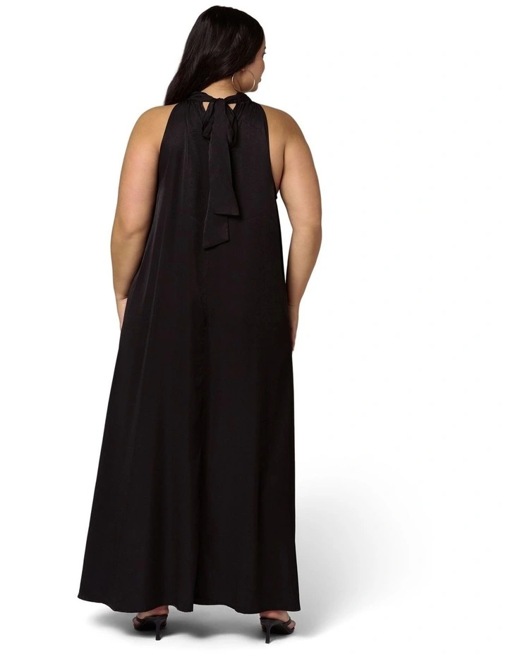 Obsidian Halterneck Maxi Dress image 2
