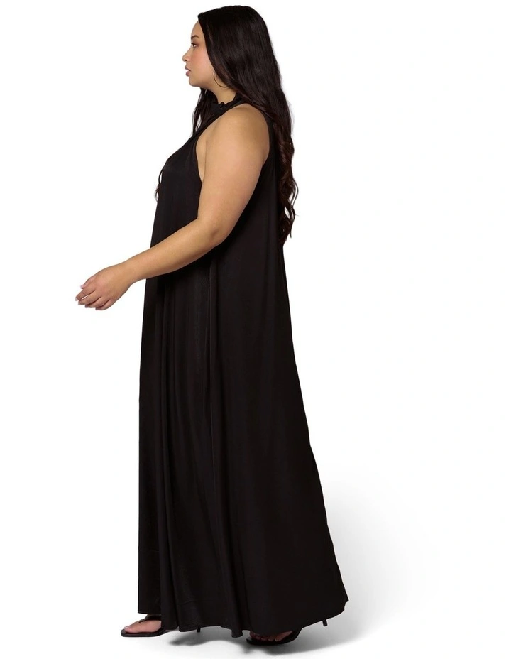 Obsidian Halterneck Maxi Dress image 3