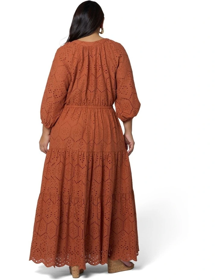 Giselle Broderie Maxi Dress image 2