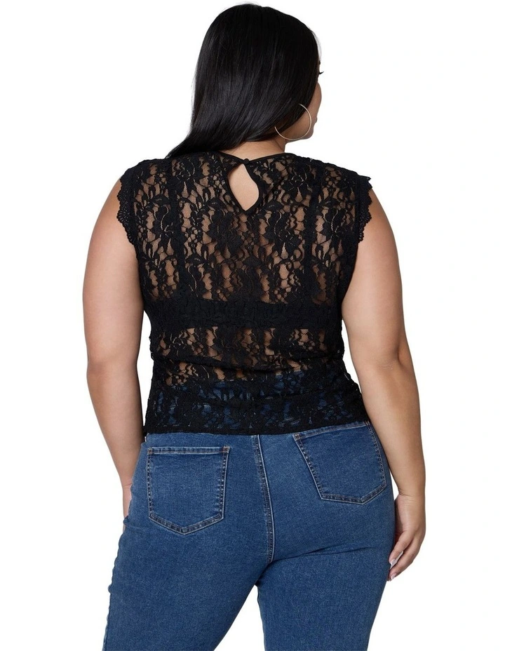 Dark Season Lace Top image 2