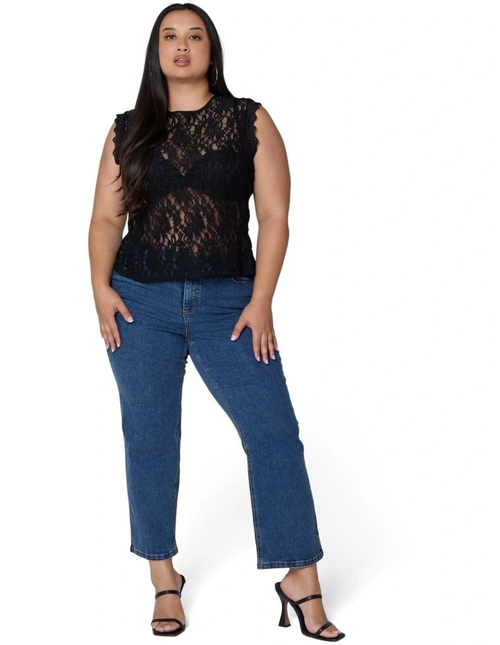 Dark Season Lace Top image 4