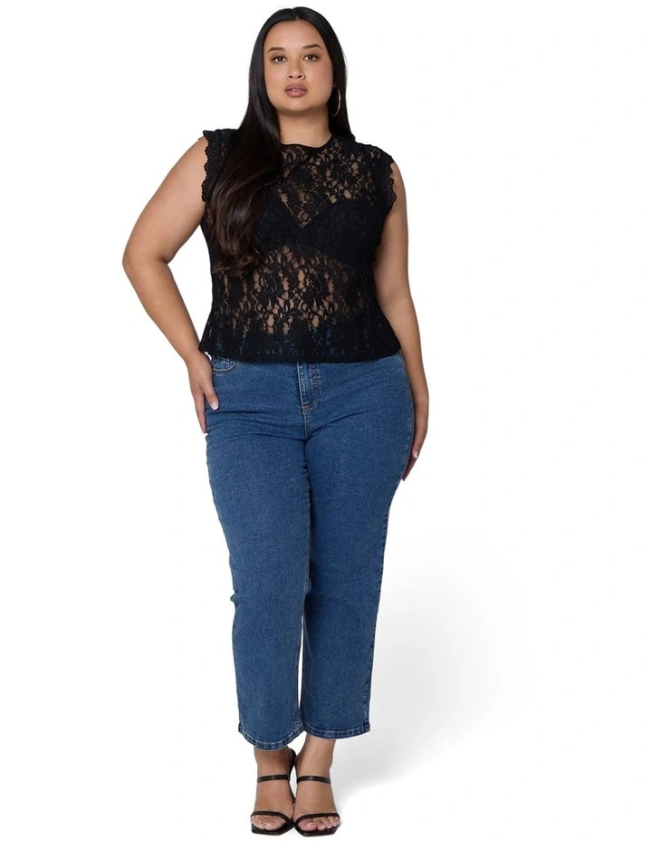 Dark Season Lace Top image 5