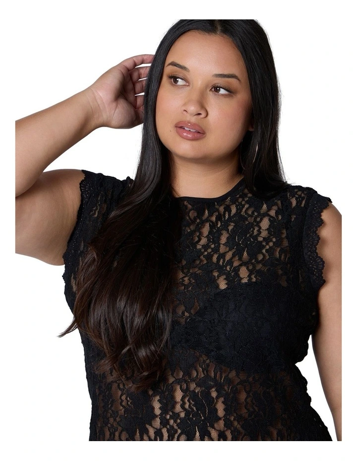 Dark Season Lace Top image 6