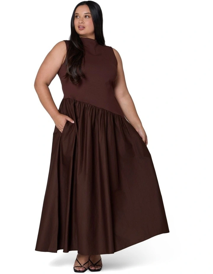 Steel Rose Maxi Dress image 5