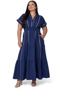 Indigo Maxi Dress