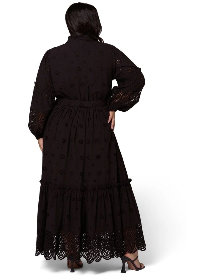 Azura Broderie Maxi Dress image 2