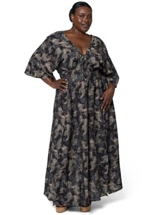 Luna Wildflower Maxi Dress