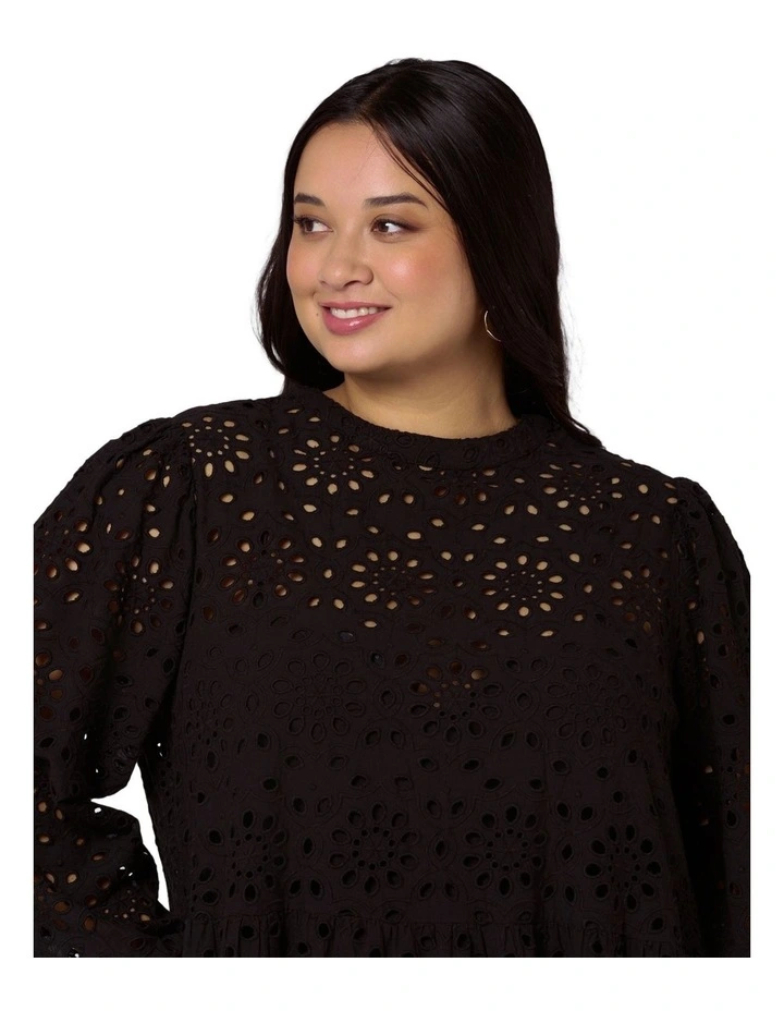 Millie Broderie Mini Dress image 6