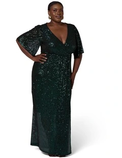 Lure Sequin Maxi Dress