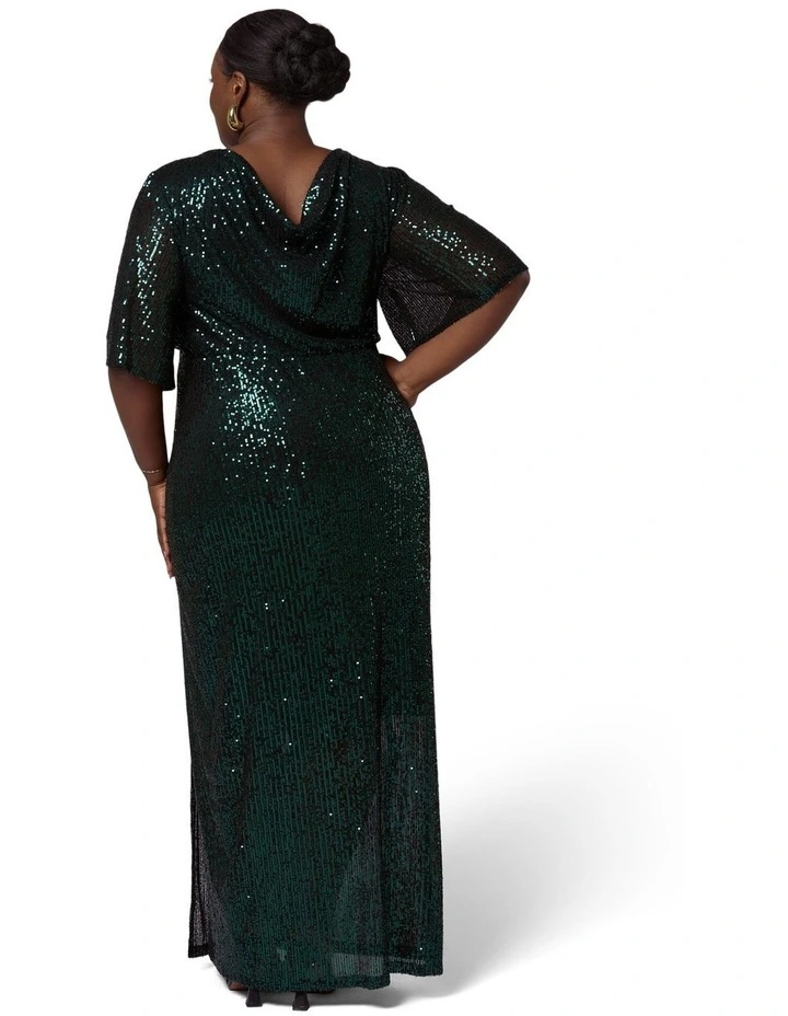 Lure Sequin Maxi Dress image 2
