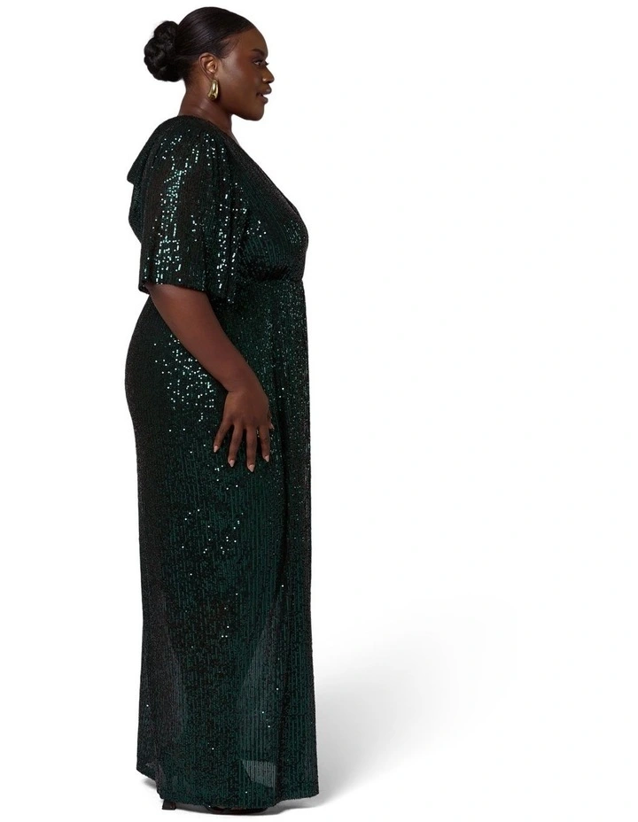 Lure Sequin Maxi Dress image 3