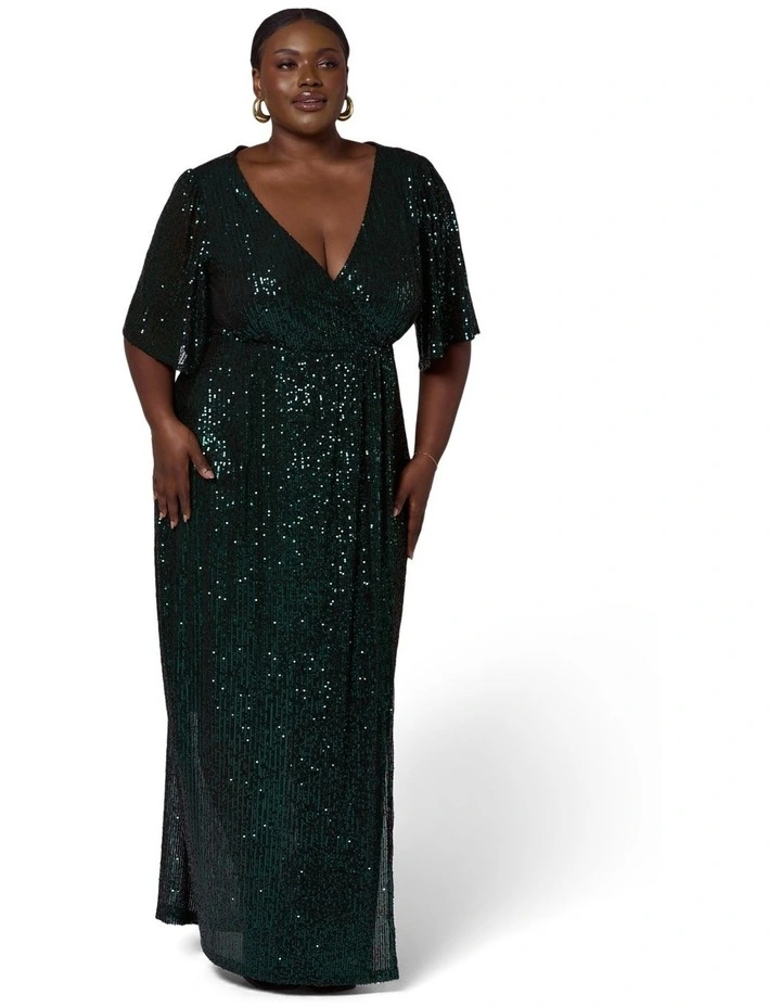 Lure Sequin Maxi Dress image 4