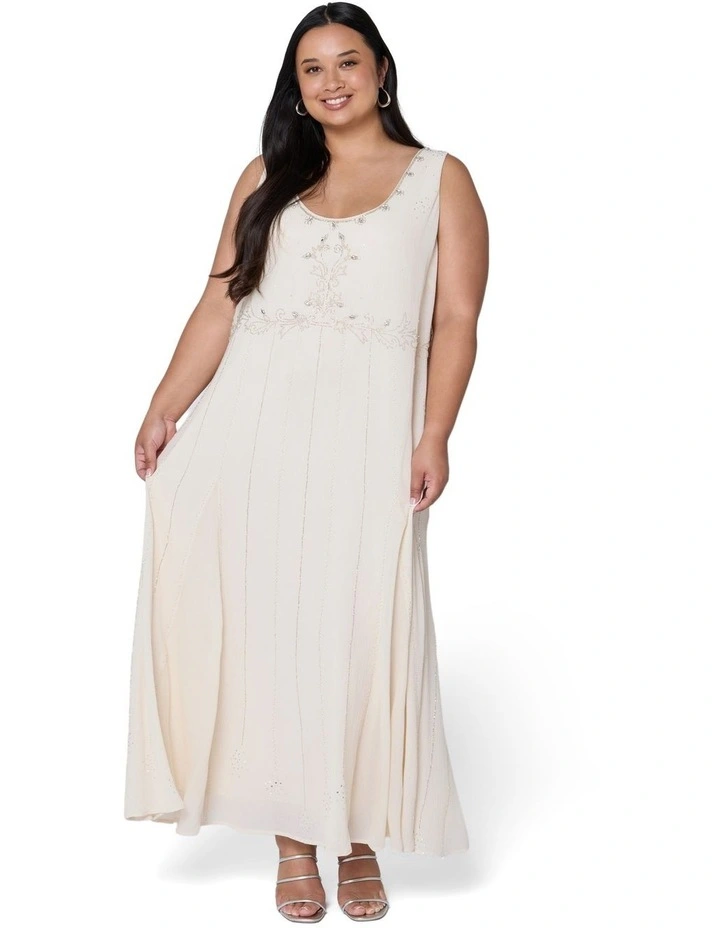 Moonchild Beaded Maxi Dress image 1
