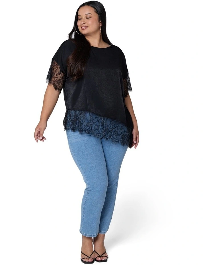 Undone Satin Tee image 1