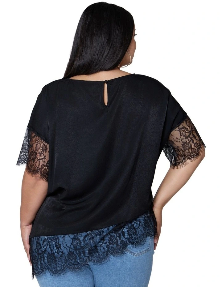 Undone Satin Tee image 2