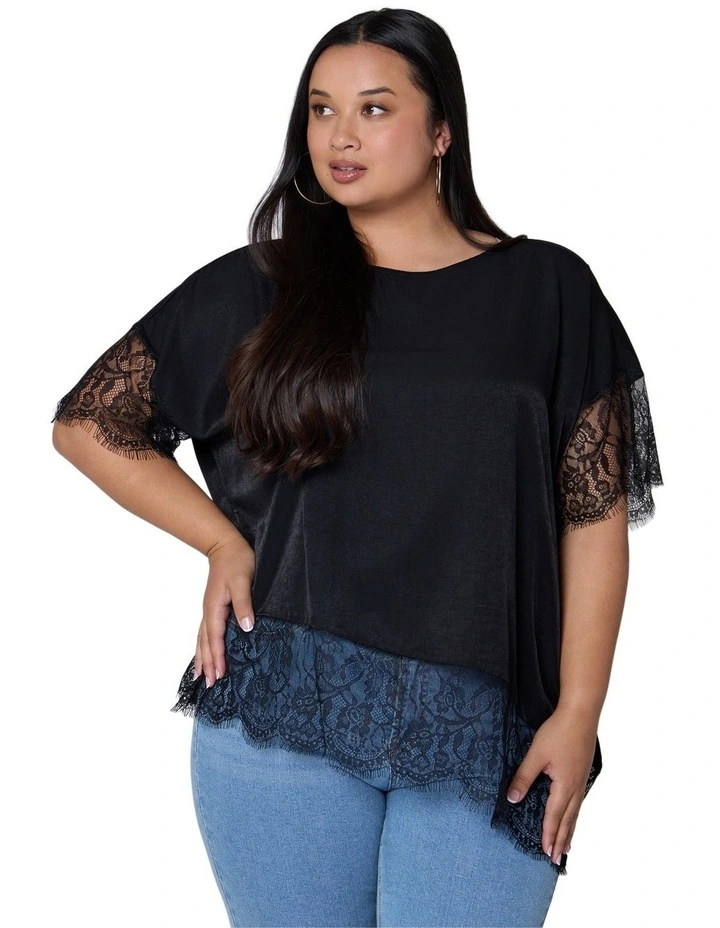 Undone Satin Tee image 4