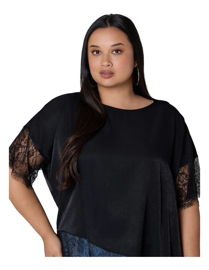 Undone Satin Tee image 6