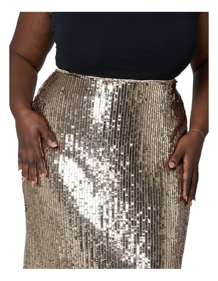 Haze Sequin Maxi Skirt image 6