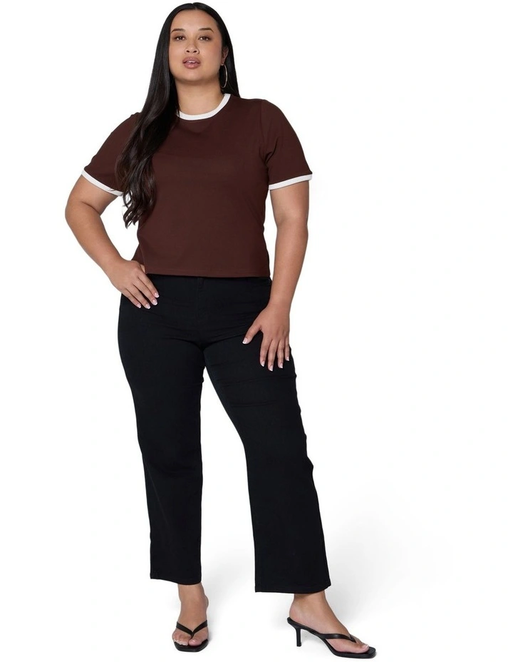 Luxe Contrast Tee image 1