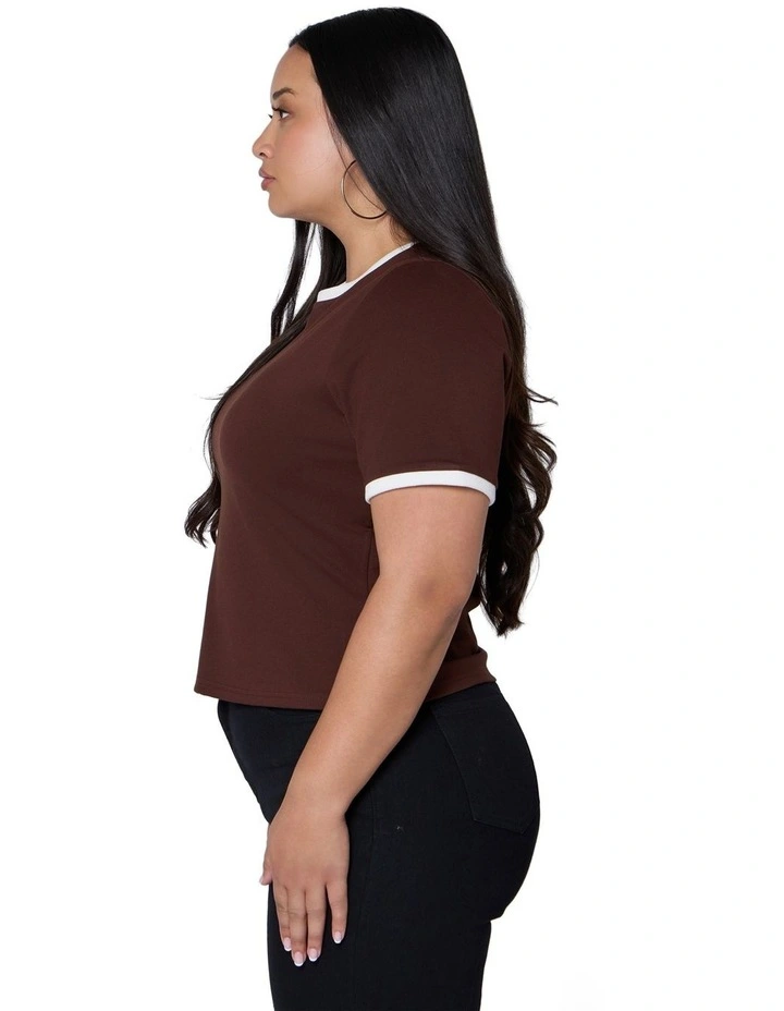 Luxe Contrast Tee image 3