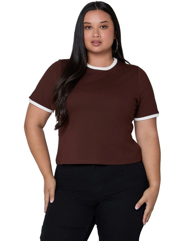Luxe Contrast Tee image 5