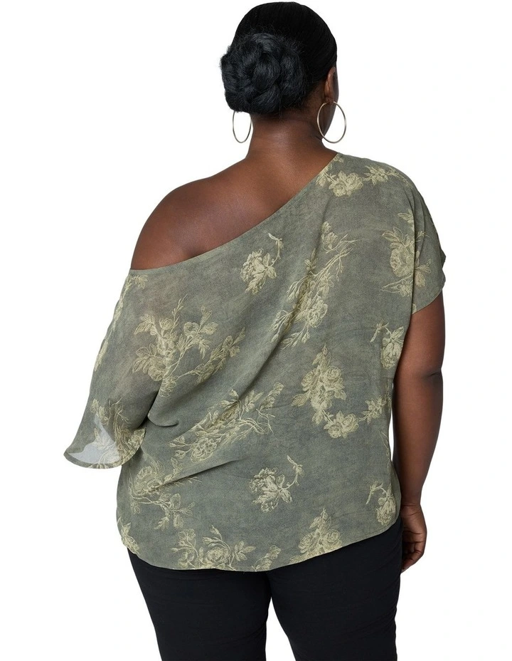 Echo Floral Sheer Top image 2