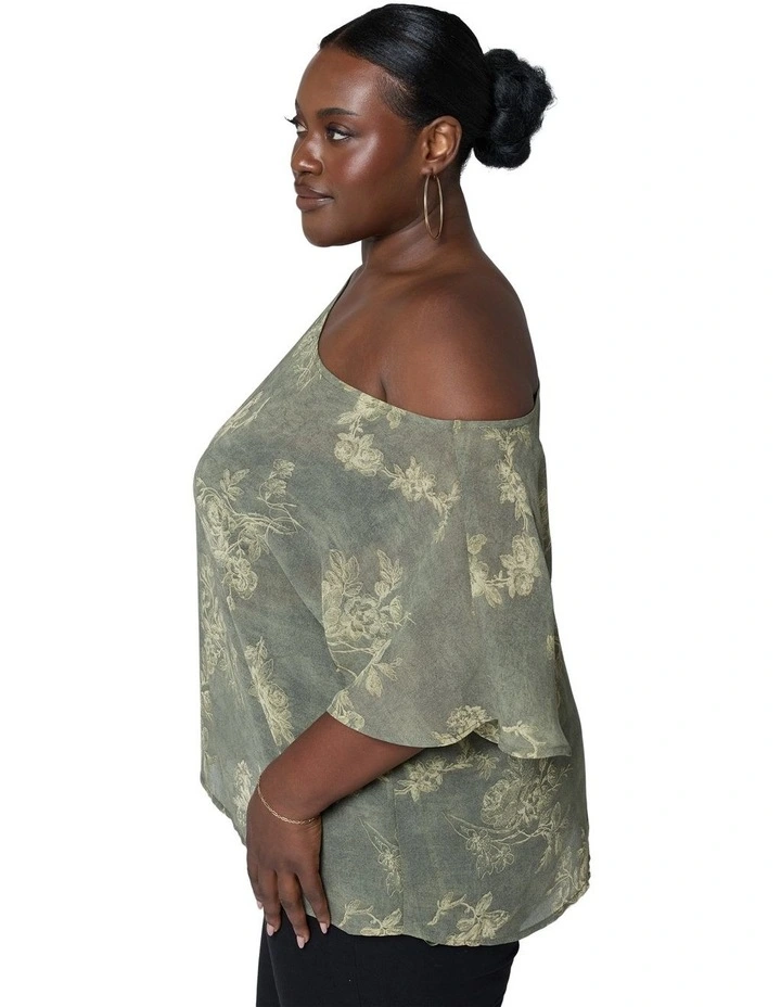 Echo Floral Sheer Top image 3