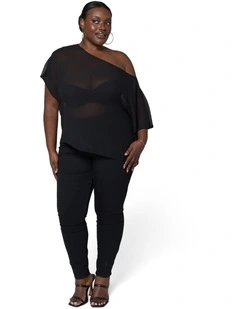 Echo Short Sleeve Sheer Top