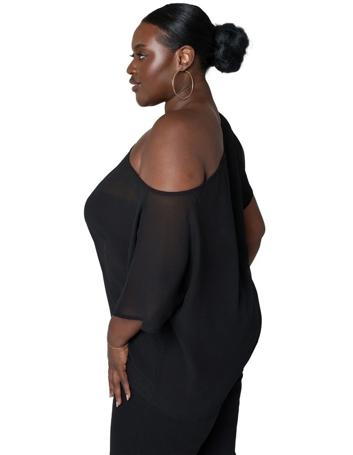 Echo Short Sleeve Sheer Top image 3