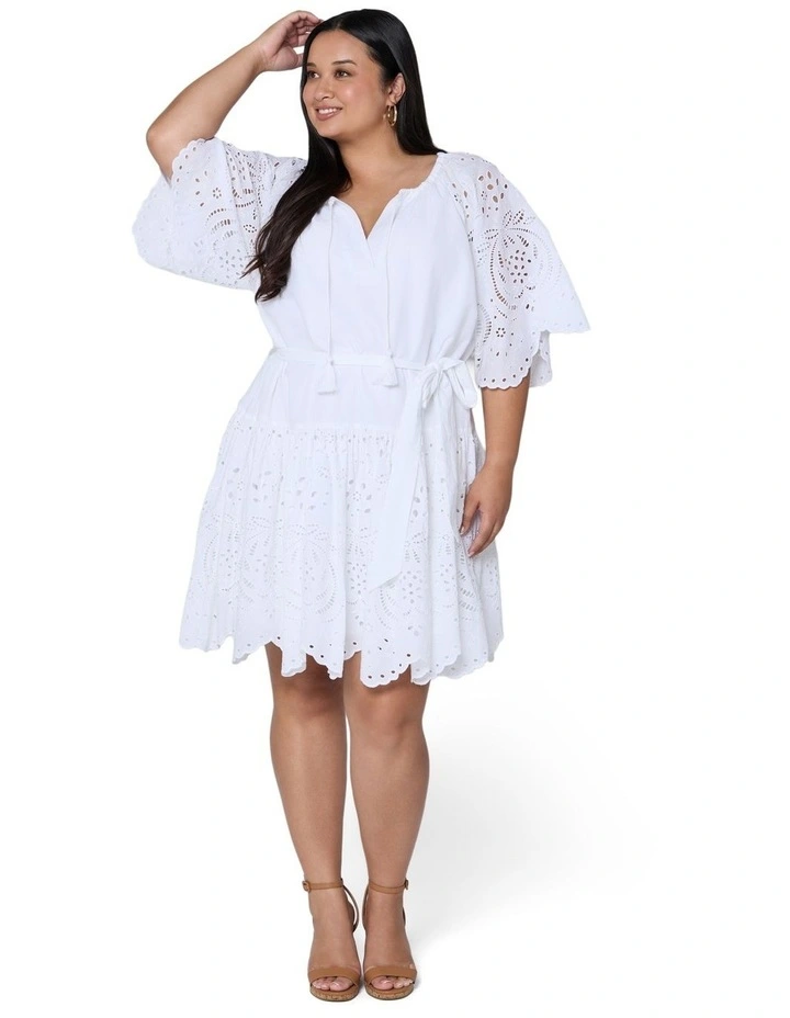 Charms Broderie Mini Dress image 1