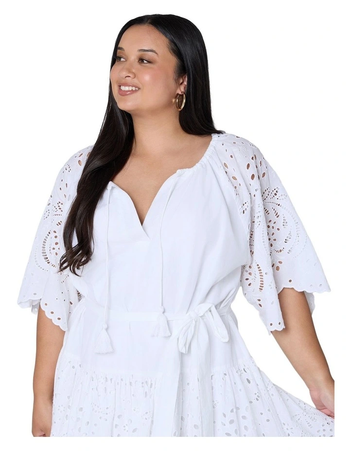 Charms Broderie Mini Dress image 6